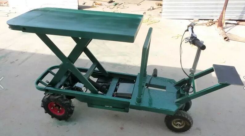 大棚電動車-立把液壓升降式